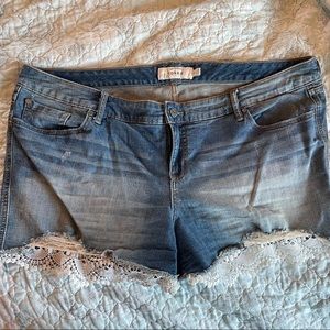 Torrid Jean Shorts